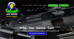 Desktop Screenshot of lockpoppersusa.com
